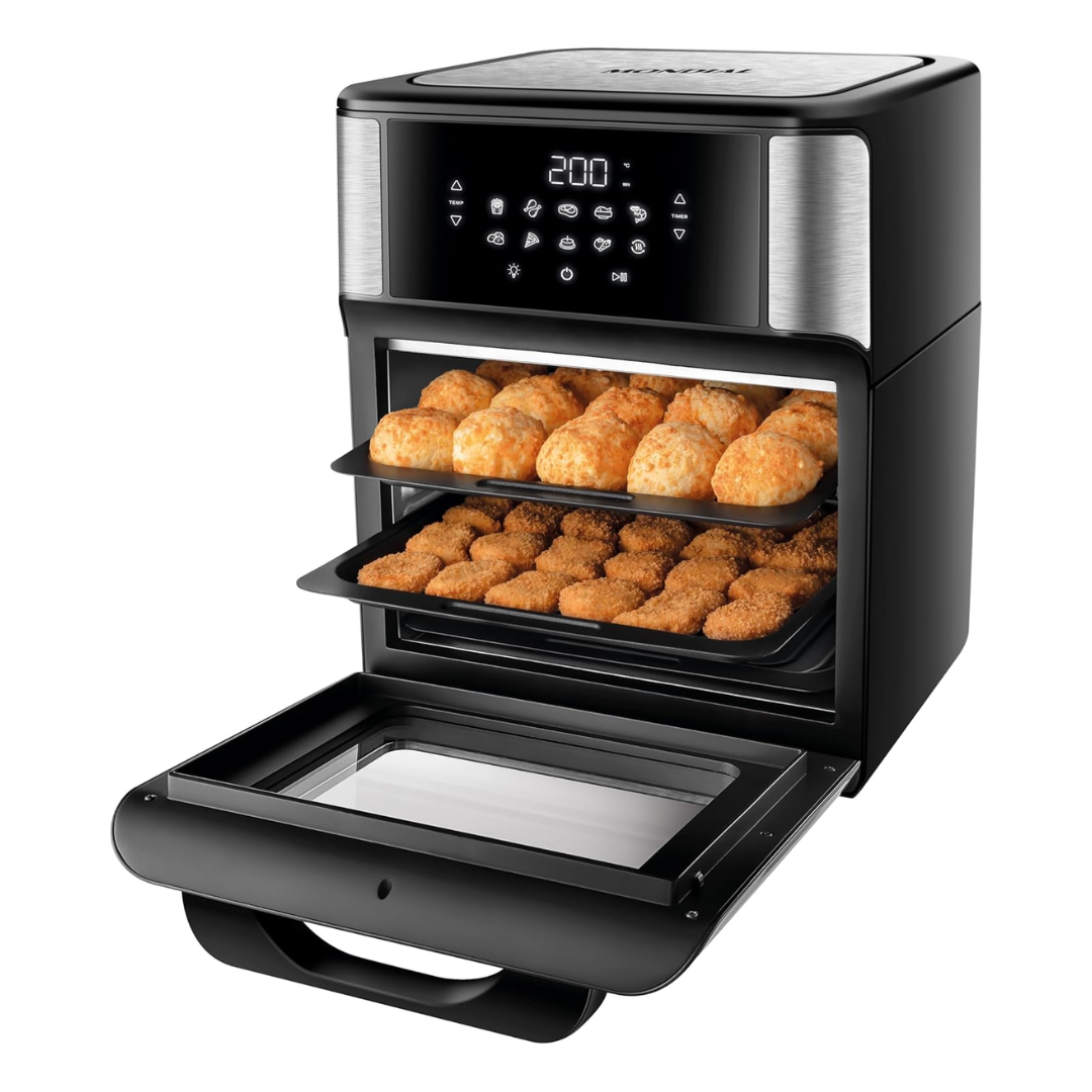 Fritadeira Air Fryer Forno Oven 12L, Mondial