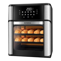 Fritadeira Air Fryer Forno Oven 12L, Mondial